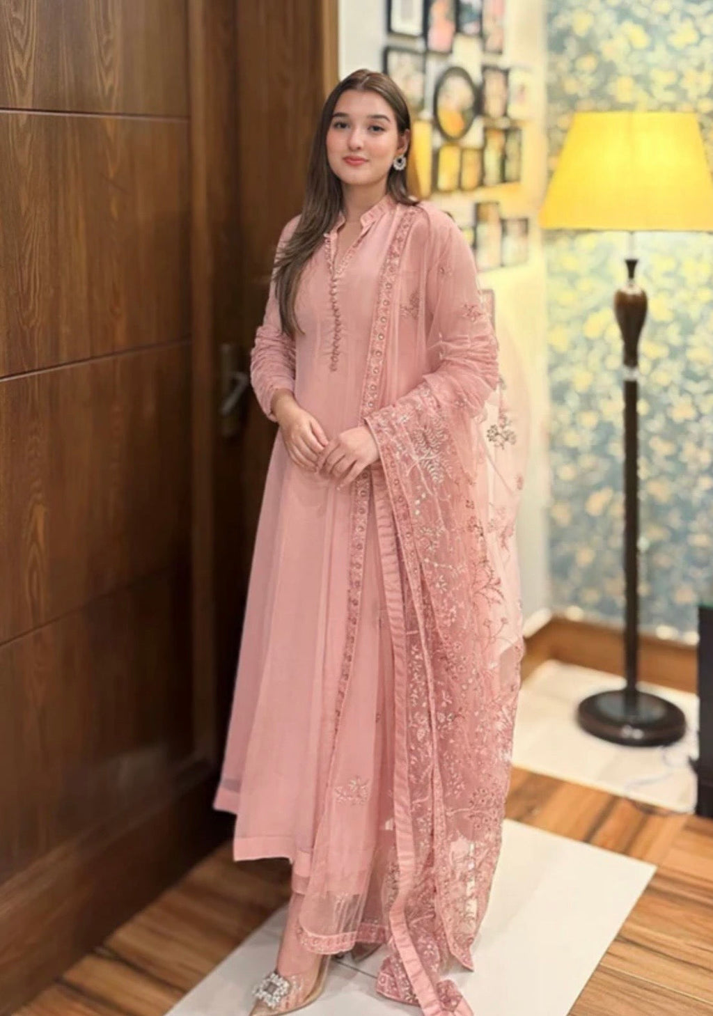 Pastel pink maxi🎀