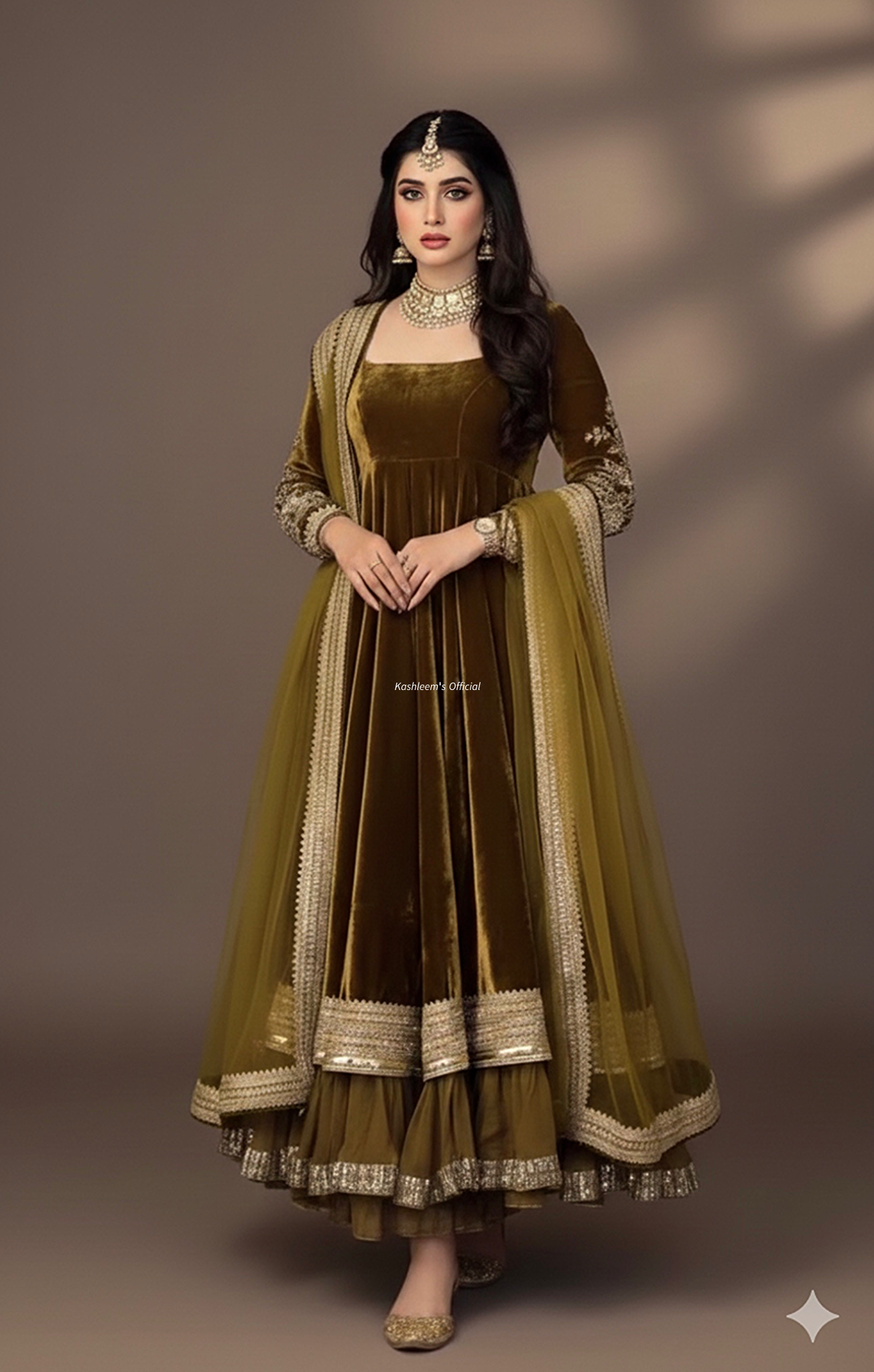 Anarkali gown