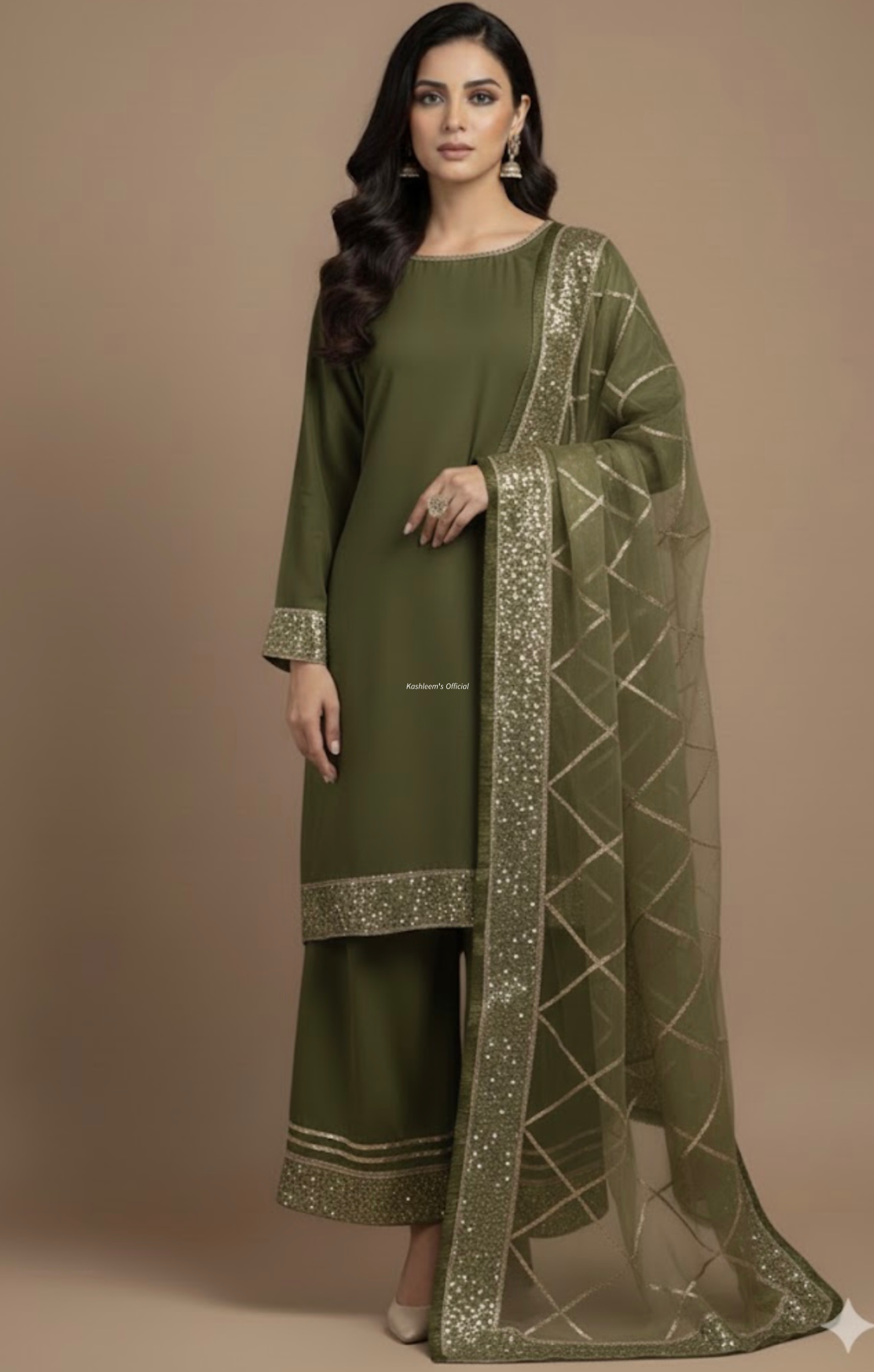 3-pcs stitched
