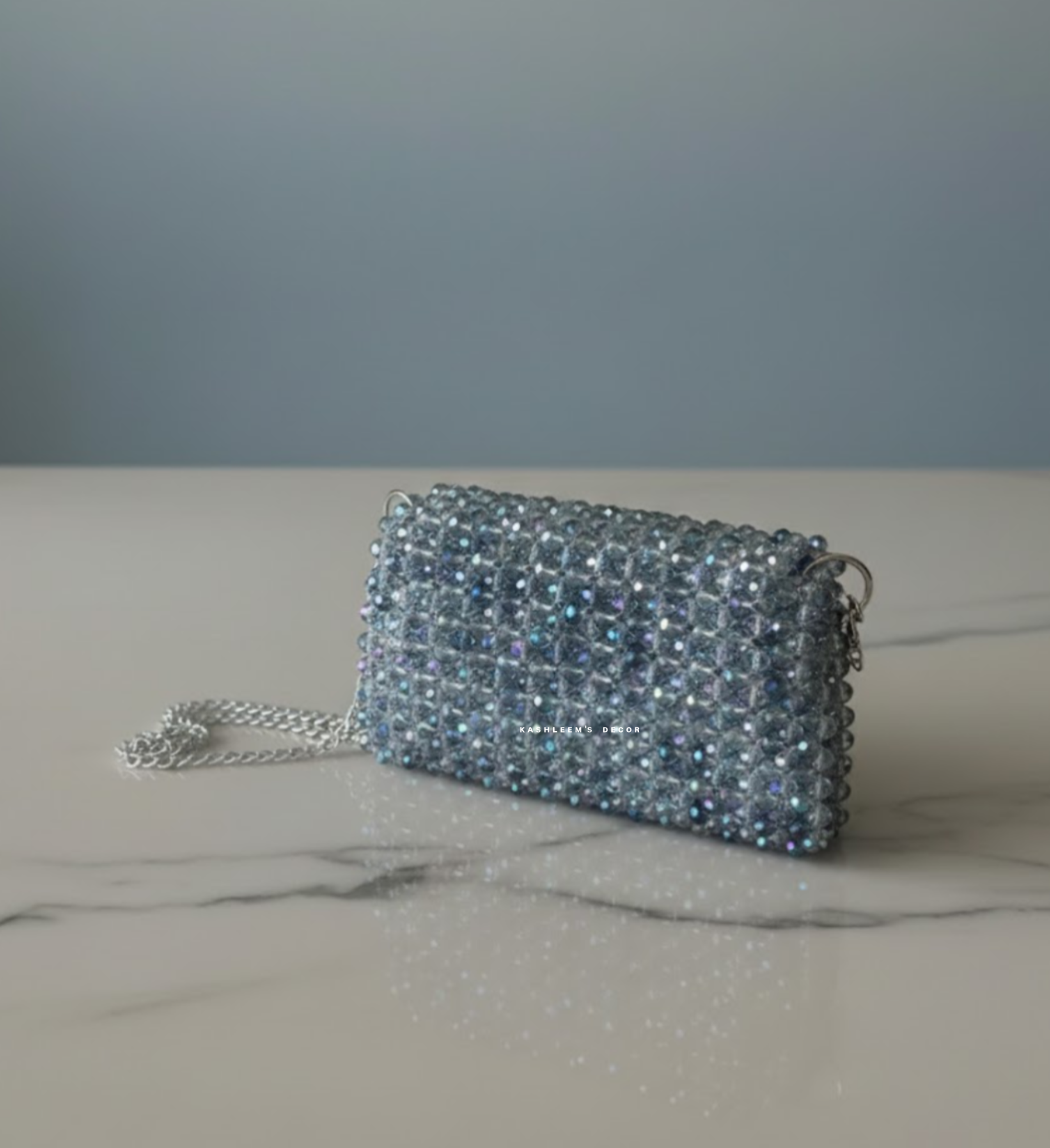Crystal sky clutch 🦋
