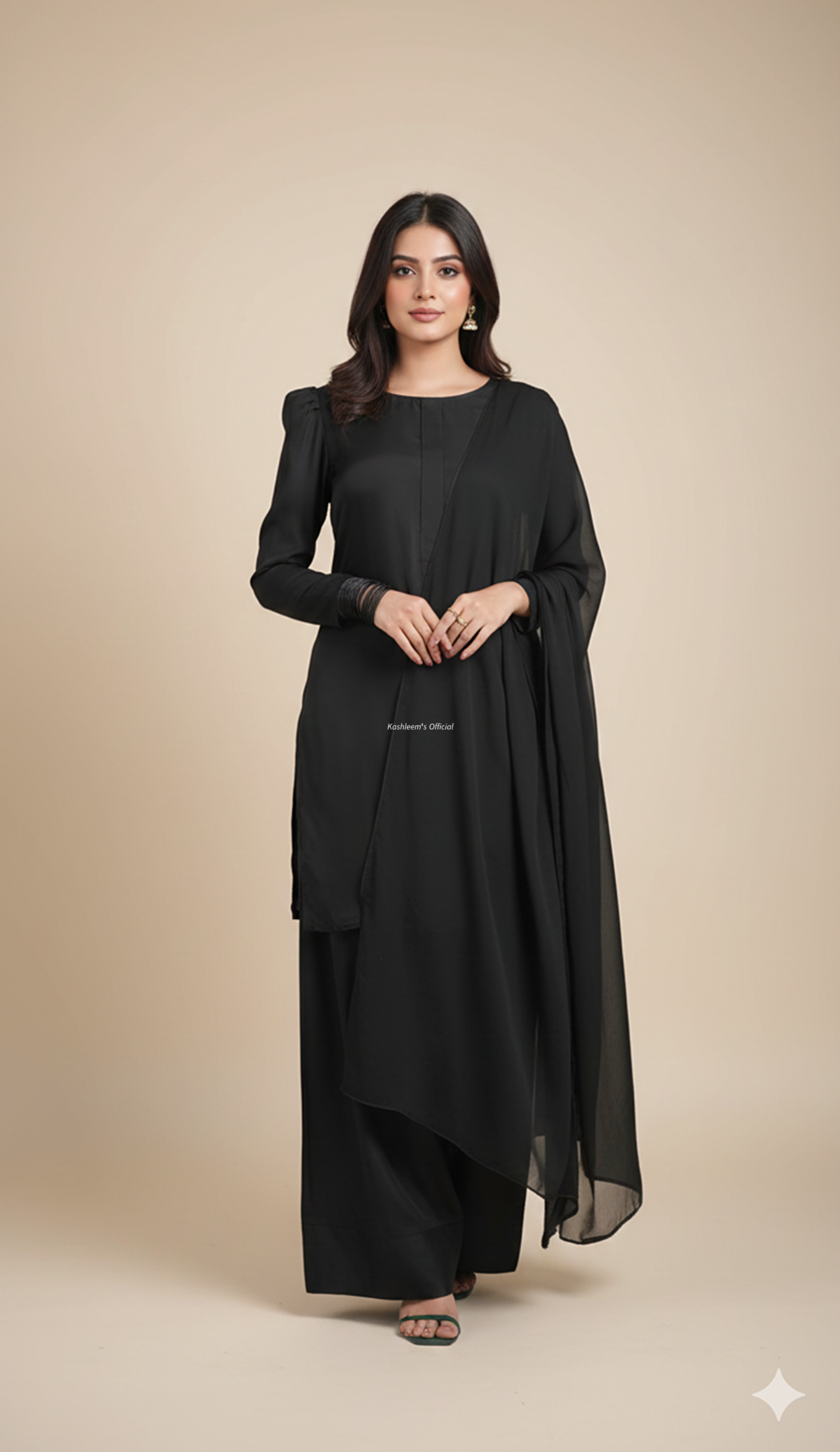 3-pcs stitched