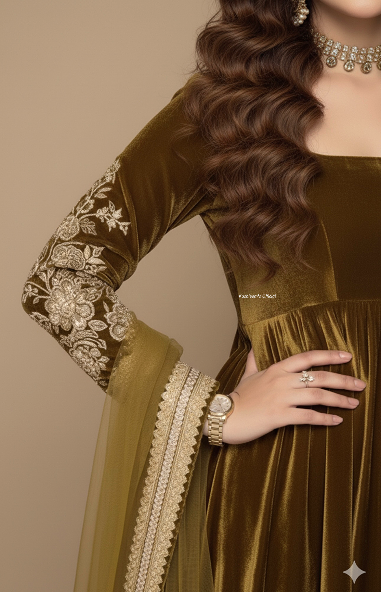 Anarkali gown
