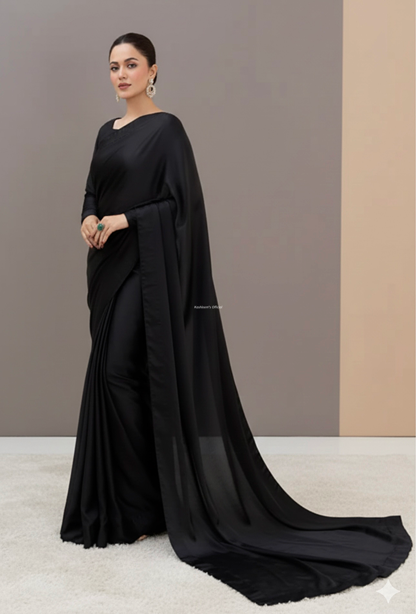 Black Saree