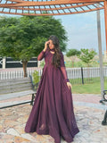 Purple maxi