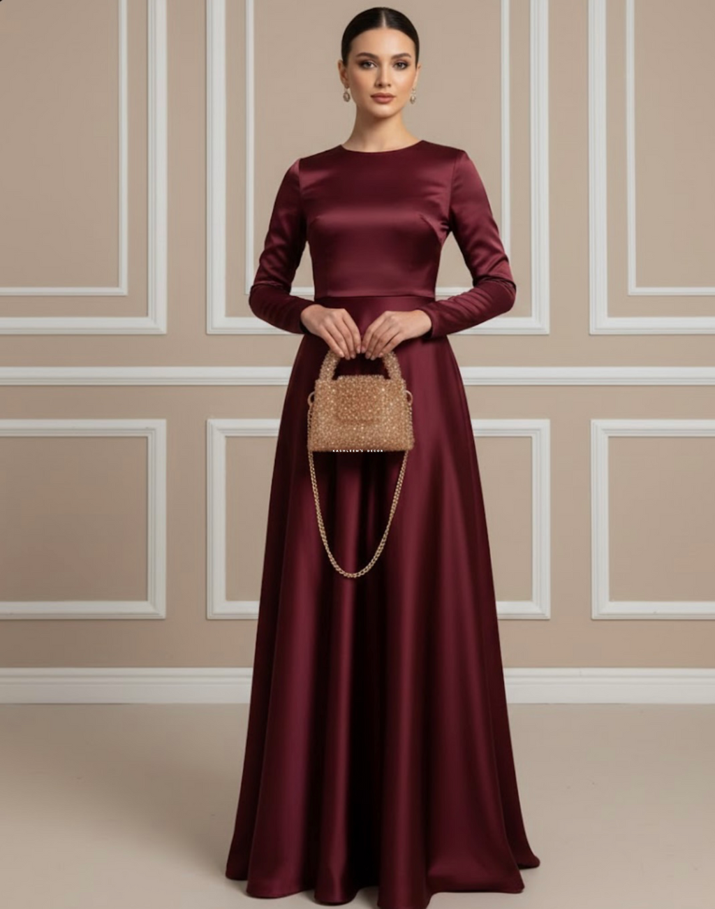 Crystal luxury bag