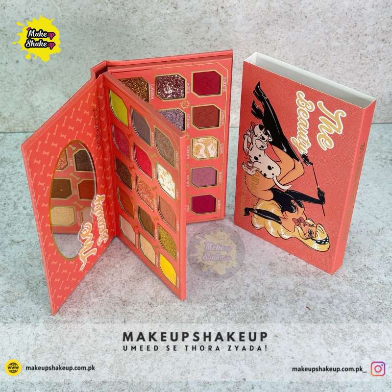 Kevin & Coco The Beauty  Book Eyeshade Palette ( 30 Colors ) - Orange