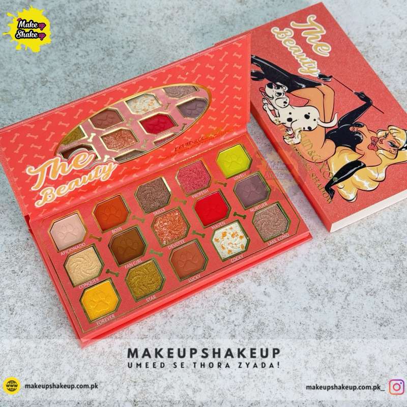 Kevin & Coco The Beauty  Book Eyeshade Palette ( 30 Colors ) - Orange