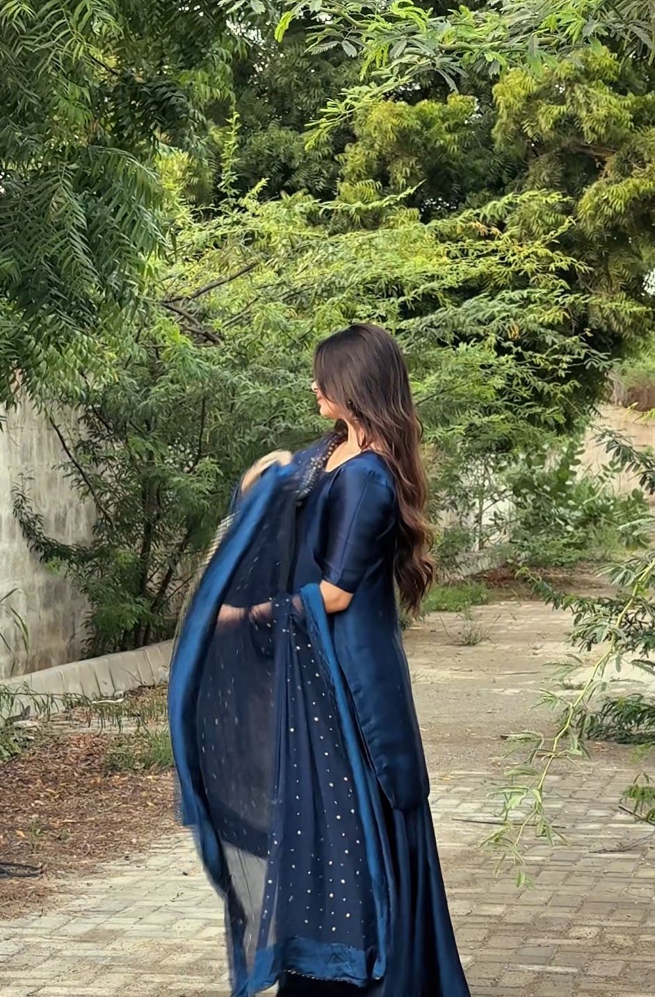 Pure Silk Dupatta Fabric Chiffon